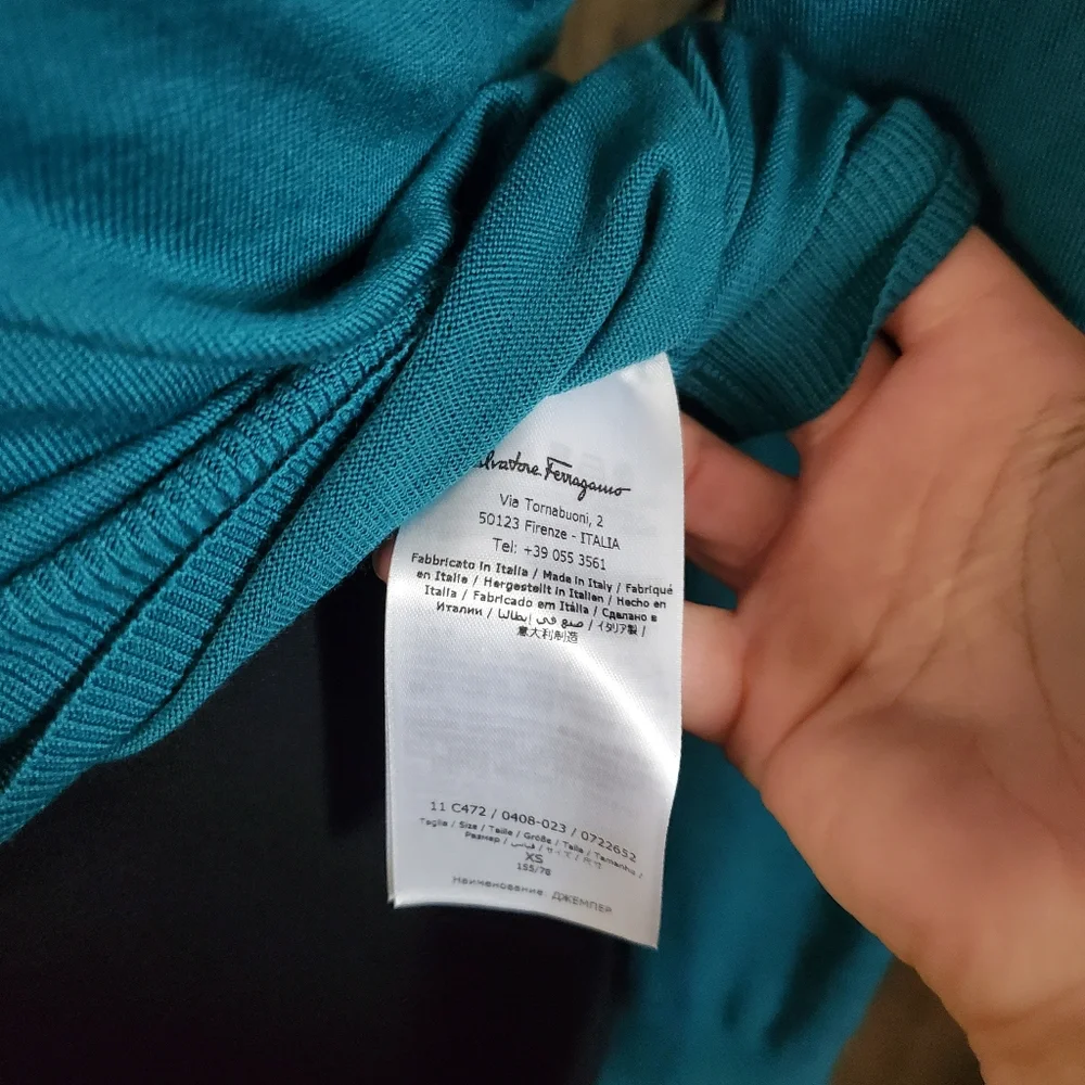 Salvatore Ferragamo Scoop Neck Sweater - Picture 5 of 5